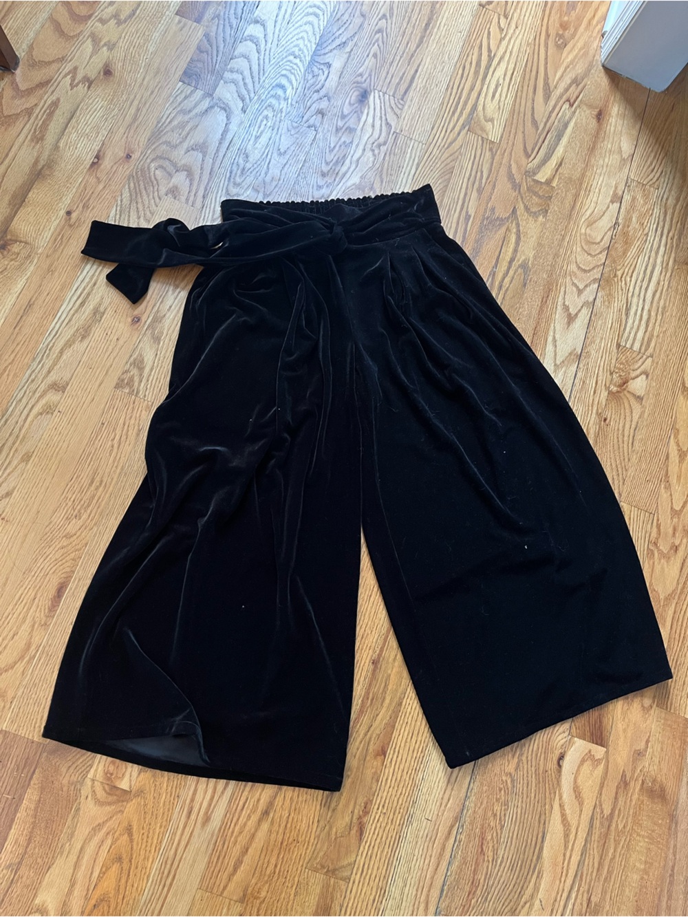 Coco Velvet Wide Leg Trouser Pants‎ by MISA Los Angeles XS b5